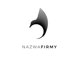 Projekt graficzny logo dla firmy online Ptak